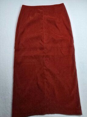 Rust Orange Midi Pencil Skirt By Goodclothes Size 16 Womens